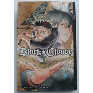 Black Clover Vol. 1 Manga Yūki Tabata 2015 VG+